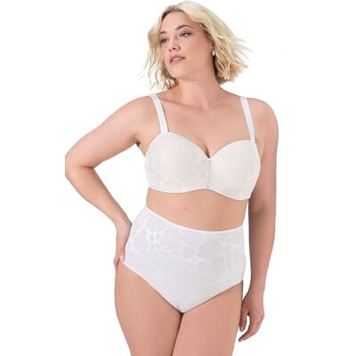 Ulla Popken Dames grote maten grote maten plus size maxi-brief, kant, crème-wit, 54-56 Grote maten Ulla Popken Dames grote maten grote maten plus size maxi-brief, kant, crème-wit, 54-56 Grote maten