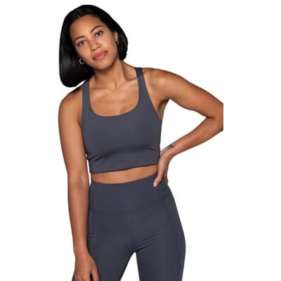 Girlfriend Collective Paloma Sports Bra, Medium impact Classic Women’s Sports Bra, Racerback, Without padding and underwire, for Fitness, Running, Yoga, Pilates, Wellness, Training, Sizes XXS-6XL Girlfriend Collective Paloma Sports Bra, Medium impact Classic Women’s Sports Bra, Racerback, Without padding and underwire, for Fitness, Running, Yoga, Pilates, Wellness, Training, Sizes XXS-6XL