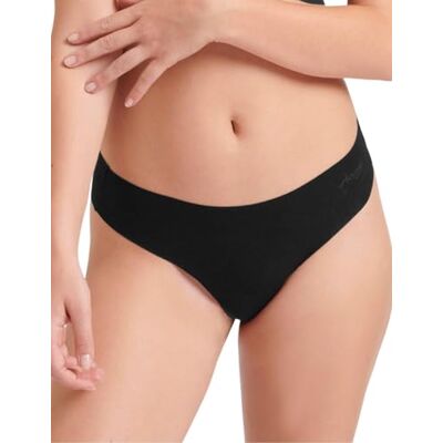 Sloggi Dames Zero Modal 2.0 Hipstring String, Zwart, M Sloggi Dames Zero Modal 2.0 Hipstring String, Zwart, M