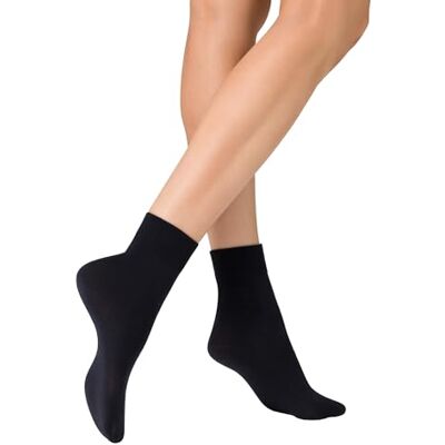 KUNERT Dames sokken Sensual Merino drukvrije band 150 denier, Marine 0360, 39-42 EU KUNERT Dames sokken Sensual Merino drukvrije band 150 denier, Marine 0360, 39-42 EU