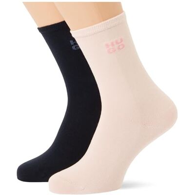 HUGO Dames 2p Rs Uni Logo Cc W 10274796 0 Regular Sokken, licht/pastelroze, 35-38 HUGO Dames 2p Rs Uni Logo Cc W 10274796 0 Regular Sokken, licht/pastelroze, 35-38