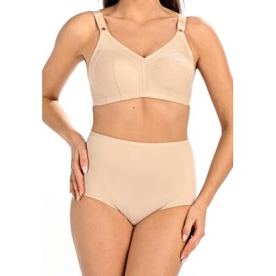 Teyli Klassieke BH Zonder Beugel voor Dames, Comfortabele Beha met Zachte Cups, Verstelbare Bandjes, Natuurlijke Pasvorm en Dagelijkse Ondersteuning Teyli Klassieke BH Zonder Beugel voor Dames, Comfortabele Beha met Zachte Cups, Verstelbare Bandjes, Natuurlijke Pasvorm en Dagelijkse Ondersteuning