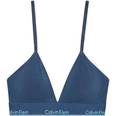 Calvin Dames licht gevoerde driehoek LV00QF8498 driehoek, blauw (dark denim), XL, Blauw (Donker Denim), XL Calvin Dames licht gevoerde driehoek LV00QF8498 driehoek, blauw (dark denim), XL, Blauw (Donker Denim), XL