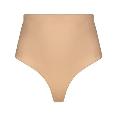 DORINA Absolute Sculpt string met sterke controle voor dames, naadloze shapewear met dikke panelen, gladde en onzichtbare afwerking, beige, Beige, XXL DORINA Absolute Sculpt string met sterke controle voor dames, naadloze shapewear met dikke panelen, gladde en onzichtbare afwerking, beige, Beige, XXL
