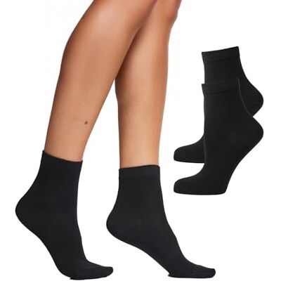 Nur Die dames korte sokken, zwart, 39-42 EU Nur Die dames korte sokken, zwart, 39-42 EU