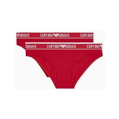 Giorgio Armani Dames Logoband 2-Pack Brief, ROOD, S, Rood, S Giorgio Armani Dames Logoband 2-Pack Brief, ROOD, S, Rood, S