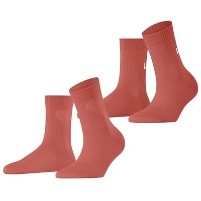 ESPRIT Dames Sokken Heart & Love Multipack W Sso katoen gedessineerd 2 paar, Rood Rust Red 8721, 35-38 ESPRIT Dames Sokken Heart & Love Multipack W Sso katoen gedessineerd 2 paar, Rood Rust Red 8721, 35-38