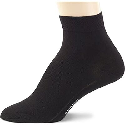 Camano Ca-Soft Quarter sokken voor volwassenen, uniseks, zwart (black 05), 35-38 EU Camano Ca-Soft Quarter sokken voor volwassenen, uniseks, zwart (black 05), 35-38 EU