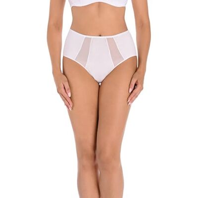 Teyli damesslip tailleslip katoen hoge taille, wit, L Teyli damesslip tailleslip katoen hoge taille, wit, L