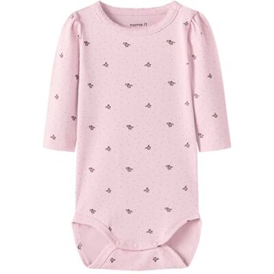 Name it Dames Nbfhitta Ls Body, Cradle Pink, Numeric_86 Name it Dames Nbfhitta Ls Body, Cradle Pink, Numeric_86