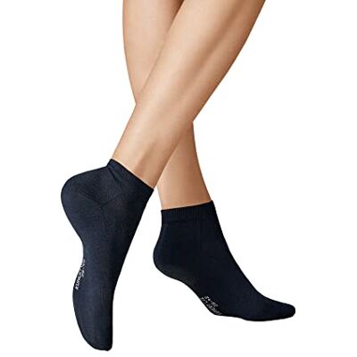 KUNERT Liz Sneakersokken voor dames, antislip, Marine 0360, 35-38 EU KUNERT Liz Sneakersokken voor dames, antislip, Marine 0360, 35-38 EU