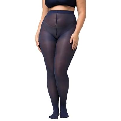 Ulla Popken Damespanty, 60 denier, donkerblauw, 60-62 Ulla Popken Damespanty, 60 denier, donkerblauw, 60-62
