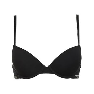 Giorgio Armani Vrouw Essential Studs Push Up BH Verwijderbare Pads Zwart 36, Zwart, 80A Giorgio Armani Vrouw Essential Studs Push Up BH Verwijderbare Pads Zwart 36, Zwart, 80A
