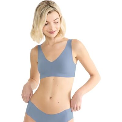 Sloggi Zero Feel 2.0 Bralette Chambray, Chambray, M Sloggi Zero Feel 2.0 Bralette Chambray, Chambray, M