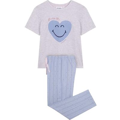 women'secret 3139849 Pyjama, Dames, Grijs, XS, Grijs, XS women'secret 3139849 Pyjama, Dames, Grijs, XS, Grijs, XS