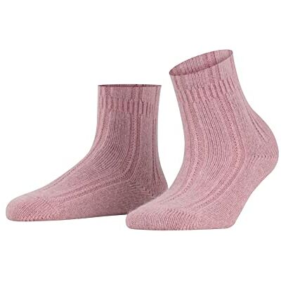 FALKE Dames Sokken Bedsock W Hp angorawol dik gedessineerd 1 paar, Rood Brick 8770, 35-38 FALKE Dames Sokken Bedsock W Hp angorawol dik gedessineerd 1 paar, Rood Brick 8770, 35-38