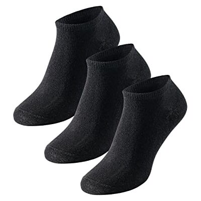 Uncover by Schiesser Dames 3 stuks damessneakers, zwart, 35-38, Zwart_173336, 35-38 EU Uncover by Schiesser Dames 3 stuks damessneakers, zwart, 35-38, Zwart_173336, 35-38 EU