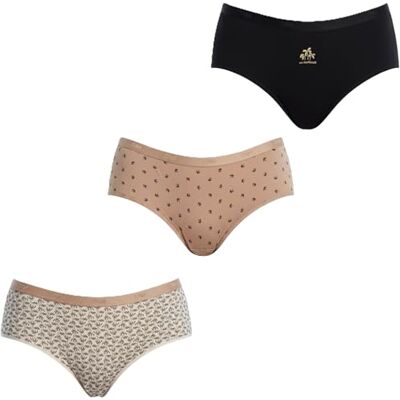 DIM Boxer Femme Les Pockets Coton Couleurs & Motieven x3 DIM Boxer Femme Les Pockets Coton Couleurs & Motieven x3