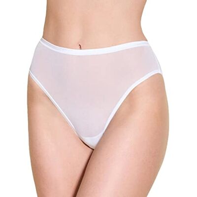 Cosabella Women's Soire Confidence High Waist Brief, White, Large Cosabella Women's Soire Confidence High Waist Brief, White, Large