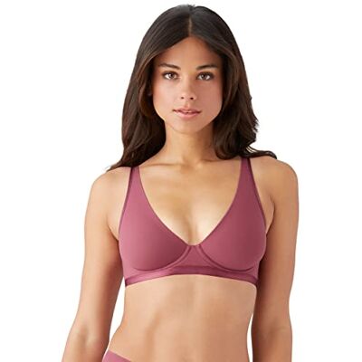 b.tempt'd Vrouwen Bijna Niets Plunge Underwire BH, Maroon, 36D, Kastanjebruin, 80D b.tempt'd Vrouwen Bijna Niets Plunge Underwire BH, Maroon, 36D, Kastanjebruin, 80D