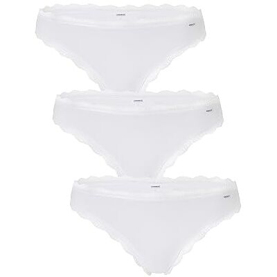 Lovable Slip (3-pack) dames, Wit, M Lovable Slip (3-pack) dames, Wit, M