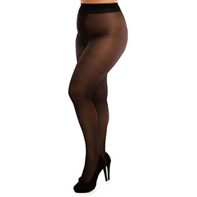 BIGGI BIG Open panty grote maten Secret 20-zwart-52-54 (3XL) BIGGI BIG Open panty grote maten Secret 20-zwart-52-54 (3XL)