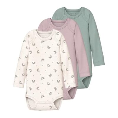 Name it Dames Nbfbody 3P Ls Rainbow Noos, Jet Stream, Numeric_62, Jet Stream, numeric_62 Name it Dames Nbfbody 3P Ls Rainbow Noos, Jet Stream, Numeric_62, Jet Stream, numeric_62