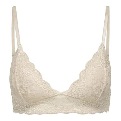 ONLY Onlchloe Lace Padded Bralette Acc, perzik taffy, S ONLY Onlchloe Lace Padded Bralette Acc, perzik taffy, S