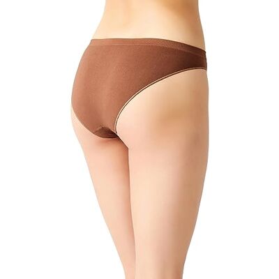 LOS OJOS Braun Naadloze Klassieke Slip Classic, bruin, XS LOS OJOS Braun Naadloze Klassieke Slip Classic, bruin, XS