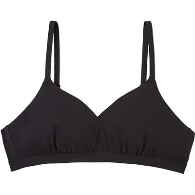 Athena Easy Seconde Skin Beha voor dames gekruiste driehoekige beha, zonder beugel Ultra Stretch microvezel, Zwart, S Athena Easy Seconde Skin Beha voor dames gekruiste driehoekige beha, zonder beugel Ultra Stretch microvezel, Zwart, S