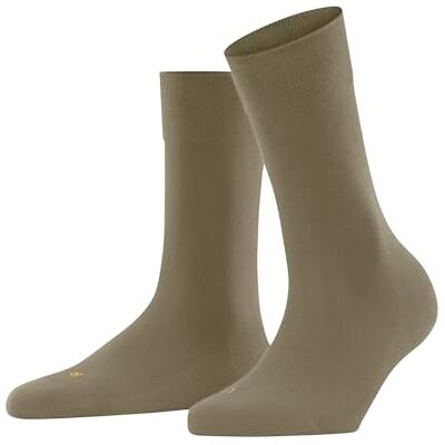 FALKE Dames Sokken Sensitive London W So katoen met comfort tailleband 1 paar, Groen Crocodile 7503, 35-38 FALKE Dames Sokken Sensitive London W So katoen met comfort tailleband 1 paar, Groen Crocodile 7503, 35-38