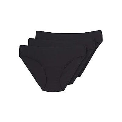 Dagi Dames Basic katoenen slips, zwart, 42, Zwart, 68 Dagi Dames Basic katoenen slips, zwart, 42, Zwart, 68