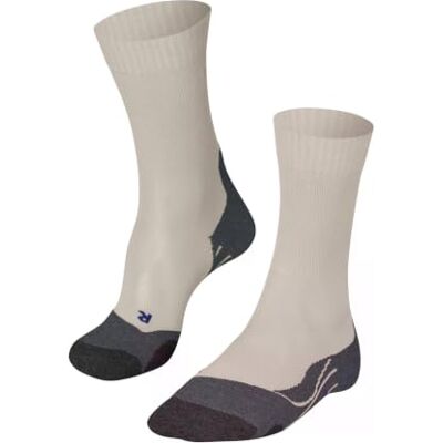 FALKE Dames Wandelsokken TK2 Explore Cool W So lyocell functioneel materiaal anti-blaar dik 1 paar, Beige Natural 4200, 41-42 FALKE Dames Wandelsokken TK2 Explore Cool W So lyocell functioneel materiaal anti-blaar dik 1 paar, Beige Natural 4200, 41-42