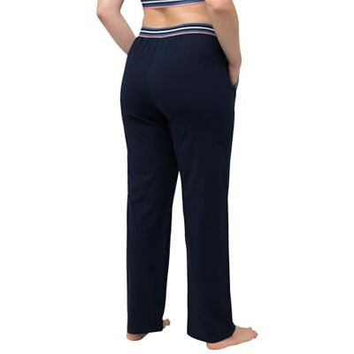 Ulla Popken , Dames, grote maten, loungewear-broek, zwart, 36W x 32L Ulla Popken , Dames, grote maten, loungewear-broek, zwart, 36W x 32L