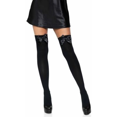 Leg Avenue Nylon Kousen Zwart Leg Avenue Nylon Kousen Zwart