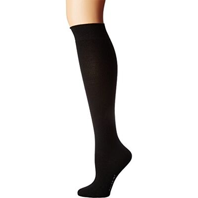FALKE Dames Kniekousen No. 1 Finest W Kh kasjmier lang eenkleurig 1 paar, Zwart Black 3009, 35-36 FALKE Dames Kniekousen No. 1 Finest W Kh kasjmier lang eenkleurig 1 paar, Zwart Black 3009, 35-36