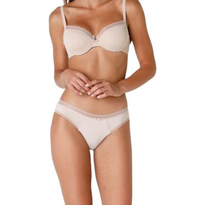 Lovable Leggera My Daily Comfort Slip Microfibra dames, beige (038-huid), L Lovable Leggera My Daily Comfort Slip Microfibra dames, beige (038-huid), L
