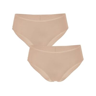Lovable Microfiber slip maximale onzichtbaarheid, ruches gedifferentieerde elasticiteit No naden, art. 0193, 2-pack onzichtbare dames, Beige, L Lovable Microfiber slip maximale onzichtbaarheid, ruches gedifferentieerde elasticiteit No naden, art. 0193, 2-pack onzichtbare dames, Beige, L