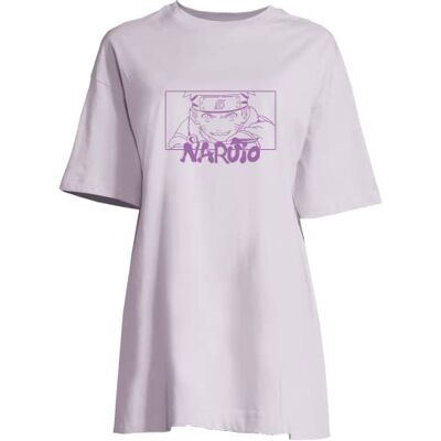 NARUTO shippuden Nachthemd voor dames, Lila., XXL NARUTO shippuden Nachthemd voor dames, Lila., XXL