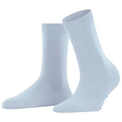 FALKE Dames Sokken Cosy Wool W So wol eenkleurig 1 paar, Blauw Light Blue 6594, 35-38 FALKE Dames Sokken Cosy Wool W So wol eenkleurig 1 paar, Blauw Light Blue 6594, 35-38