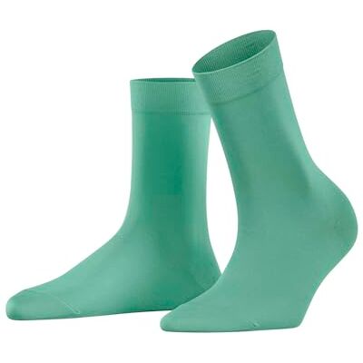 FALKE Dames Sokken Cotton Touch W So katoen eenkleurig 1 paar, Turkoois Ocean Green 7506, 35-38 FALKE Dames Sokken Cotton Touch W So katoen eenkleurig 1 paar, Turkoois Ocean Green 7506, 35-38