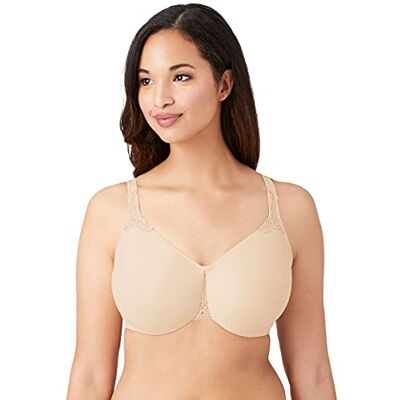 Wacoal Dames bodysuede ultra volledige figuur naadloze beugelbeha alledaagse beha (Pack van 1) Wacoal Dames bodysuede ultra volledige figuur naadloze beugelbeha alledaagse beha (Pack van 1)
