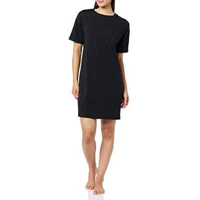Amazon Essentials Dames gebreide jersey slaap tee nachthemd (verkrijgbaar in grote maten), zwart, XXS Amazon Essentials Dames gebreide jersey slaap tee nachthemd (verkrijgbaar in grote maten), zwart, XXS