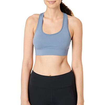 ONLY Onpdaisy Seam Sports Bra-Noos voor dames, Blauwe Mirage, M ONLY Onpdaisy Seam Sports Bra-Noos voor dames, Blauwe Mirage, M