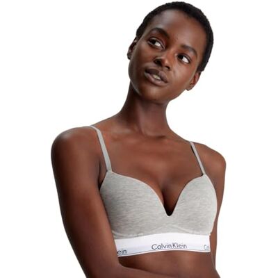 Calvin Push-up bh's voor dames, Grijs (Grey Heather), 80B Calvin Push-up bh's voor dames, Grijs (Grey Heather), 80B