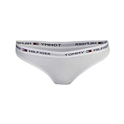 Tommy Hilfiger String voor dames, wit (wit 100), S Tommy Hilfiger String voor dames, wit (wit 100), S