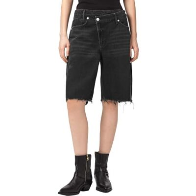 AllSaints AKI Crossover Short, Zwart, 25W AllSaints AKI Crossover Short, Zwart, 25W