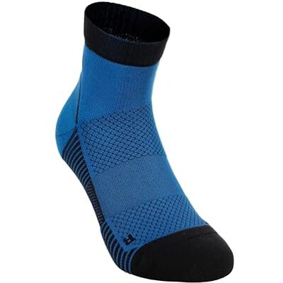 THE NORTH FACE Uniseks Trail Run Quarter Sokken Hero Blue S THE NORTH FACE Uniseks Trail Run Quarter Sokken Hero Blue S