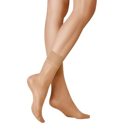 KUNERT Damessokken satijnen look 20 drukvrije band 20 DEN, Tan 1003, 39-42 EU KUNERT Damessokken satijnen look 20 drukvrije band 20 DEN, Tan 1003, 39-42 EU
