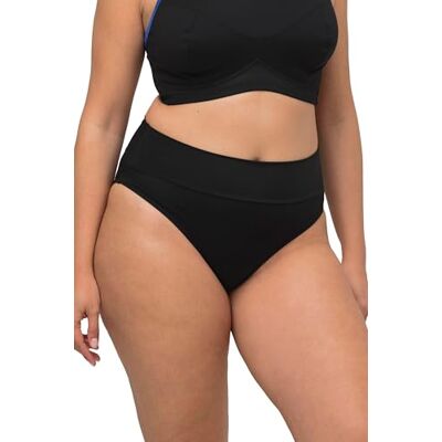 Ulla Popken , Dames Grote Maten Midi-Slip, zwart, 58/60 Ulla Popken , Dames Grote Maten Midi-Slip, zwart, 58/60